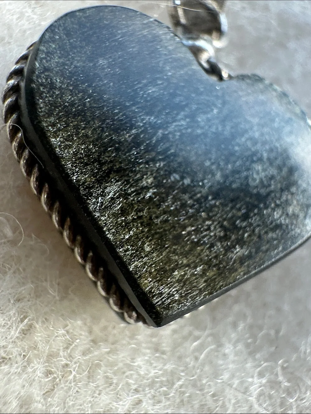 Stone Mini Heart Pendant